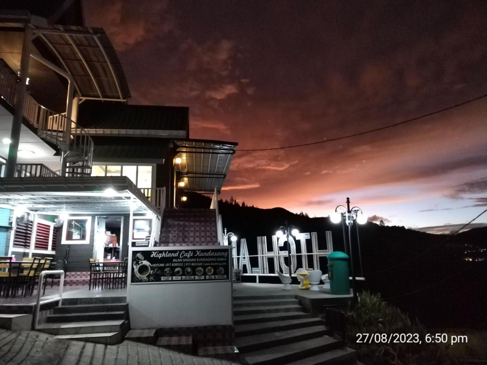 Highland Homestay Kundasang Ranau Exteriör bild